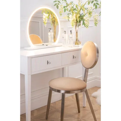 My Furniture Elara White Dressing Mirror