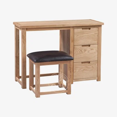 Oak&More Melrose Oak Dressing Table Set