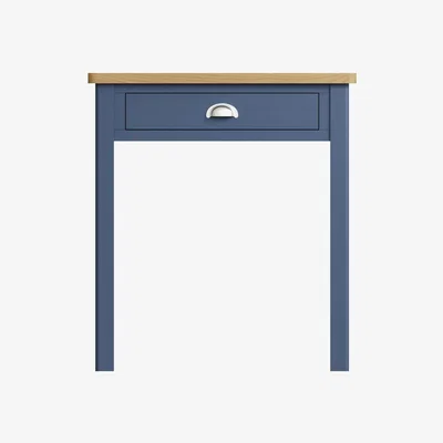 Oak&More Fay Oak and Blue Dressing Table