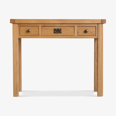 Oak&More Sydney 3 Drawer Dressing Table