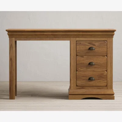 Oak&More Burford Rustic Solid Oak Dressing Table