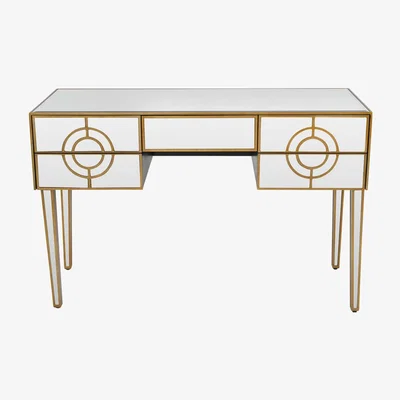 Olivia's Libra Claridge Circle Link 5 Drawer Dressing Table