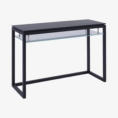 Olivia's Gillmore Cordoba Black Stained Oak Veneer Dressing Table