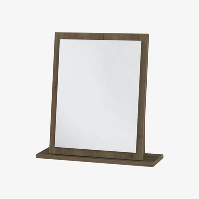 Downtown Downtown Kent Small Dressing Table Mirror - White Ash & Oak