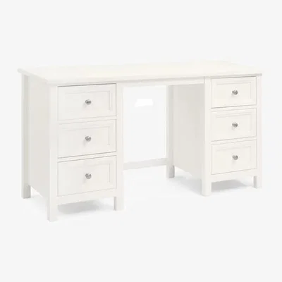 Downtown Julian Bowen Maine Dressing Table - Surf White In SurfWhite