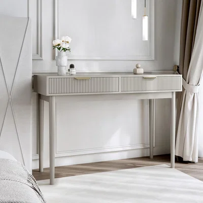 The Range Layla Mocha Dressing Table - Mocha