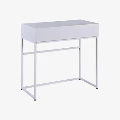 The Range Blanco One Drawer Dressing Table - White