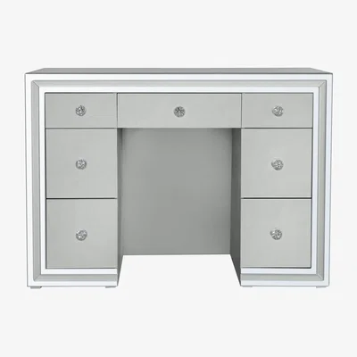 The Range Manhattan Mirrored Dressing Table - Grey