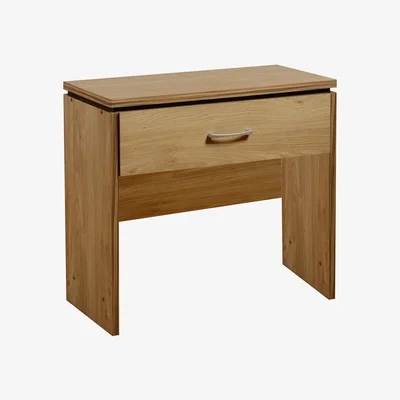 The Range Charles 1 Drawer Dressing Table - Oak Effect