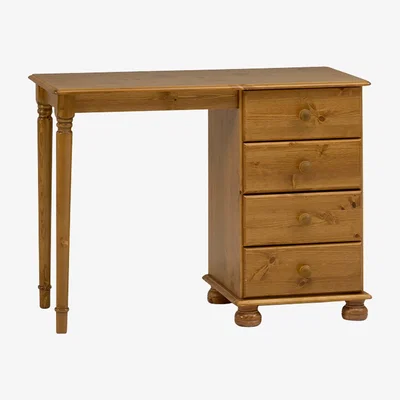 The Range Steens Richmond Four Drawer Dressing Table - Pine