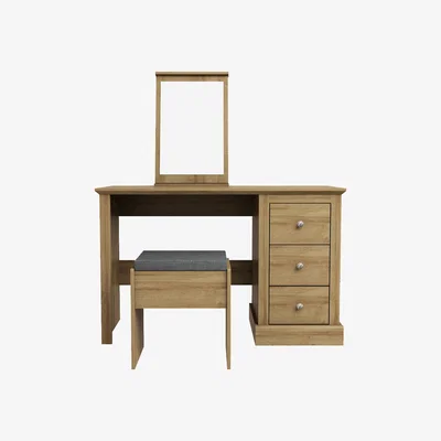 The Range Devon Oak Dressing Table Set