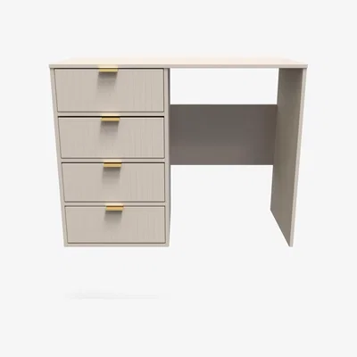 The Range Linear Ready Assembled 4 Drawer Vanity - Kashmir Matt