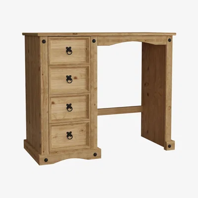 The Range Corona Dressing Table - Pine - Pine