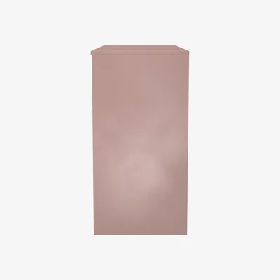 The Range Harlequin Ready Assembled 4 Drawer Vanity - Kobe Pink