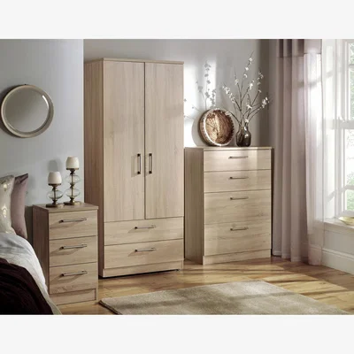 The Range Devon Ready Assembled Vanity - Bardolino Oak