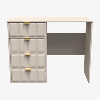 The Range Cube Ready Assembled 4 Drawer Vanity - Kashmir Matt / Smooth Matt