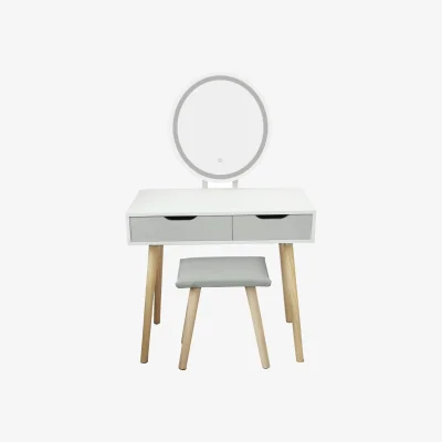The Range Oval dressing table - Grey