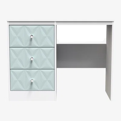 The Range San Jose Fully Assembled 3 Drawer Vanity  Dressing Table - Duck & White