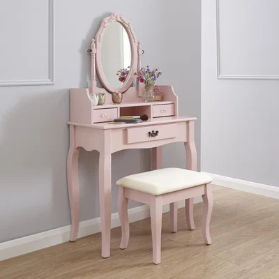 The Range Lumberton Dressing Table Set - Dusty Pink