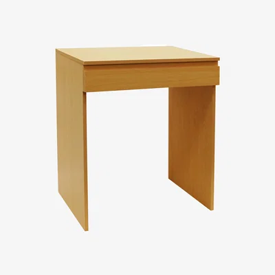 The Range Flip Top Office Desk  Workstation  Dressing Table - Beech - Beech