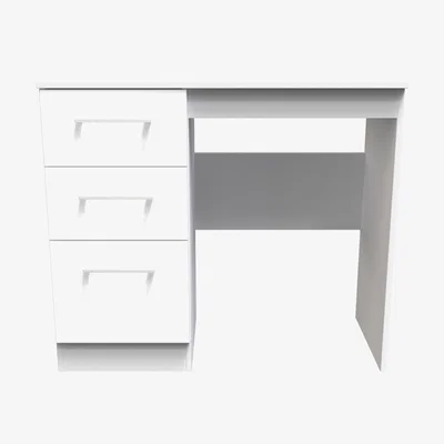 The Range Worcester Ready Assembled Vanity - White Gloss & White