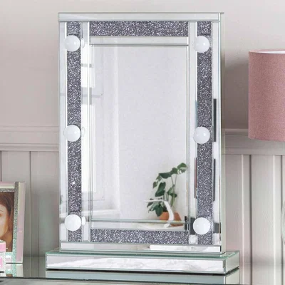 The Range Hollywood Mirror for Dressing Table - Silver / Mirror