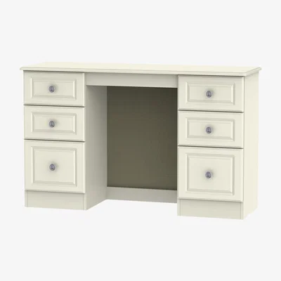 The Range Pembury Kneehole  Dressing Table - Cream