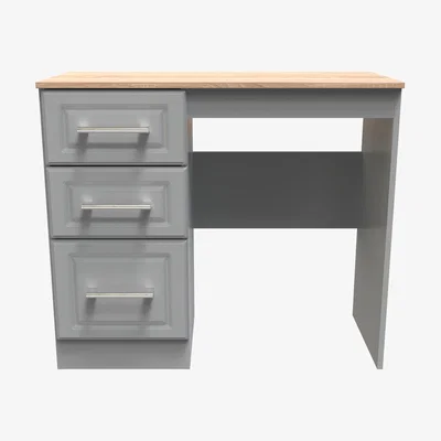 The Range Kent Ready Assembled Vanity - Dusk Grey & Bardolino Oak