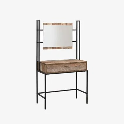 Teddy Beau Birlea Urban Dressing Table & Mirror Rustic