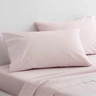 Amara Organic 300tc Percale Fitted Sheet