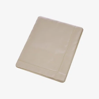 Amara de Lemos Bourdon Egyptian Cotton Sateen Flat Sheet - King