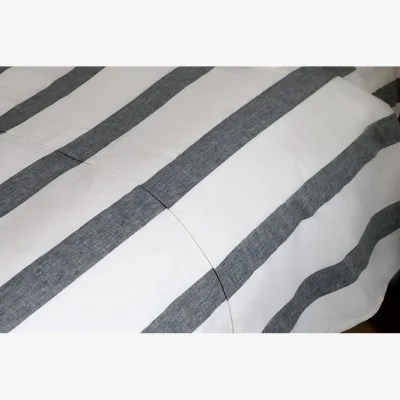 And So To Bed Lennox Flat Sheet