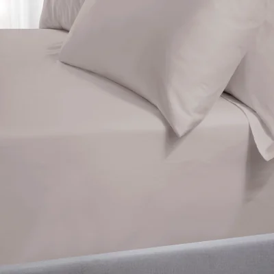 Arighi Bianchi TLC 5 Star Hotel Concept: 250 TC Fitted Bed Linen, King / Grey