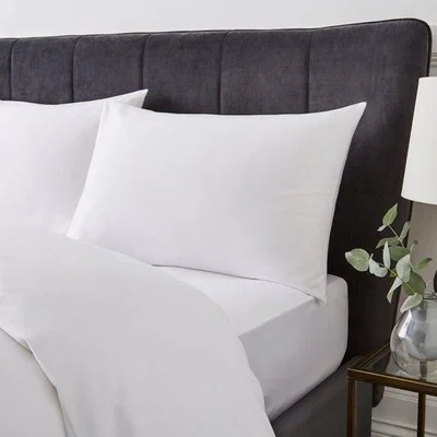 Dunelm Hotel Cotton Sateen 400 Thread Count Fitted Sheet