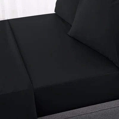 Dunelm Hotel 230 Thread Count Percale 100% Cotton Fitted Sheet