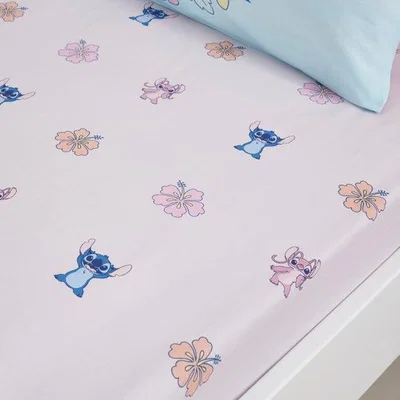 Dunelm Disney Stitch Ombre Fitted Bed Sheet