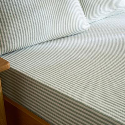 Dunelm Camille Stripe Brushed Fitted Sheet