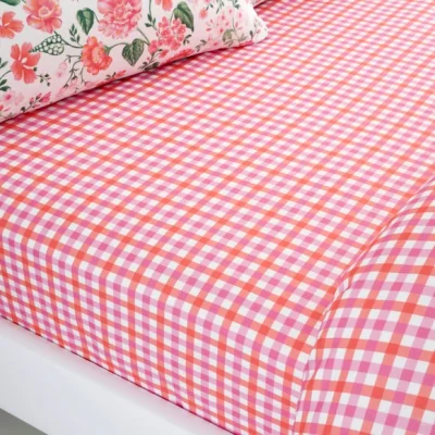 Dunelm Eden Floral Polycotton Fitted Sheet