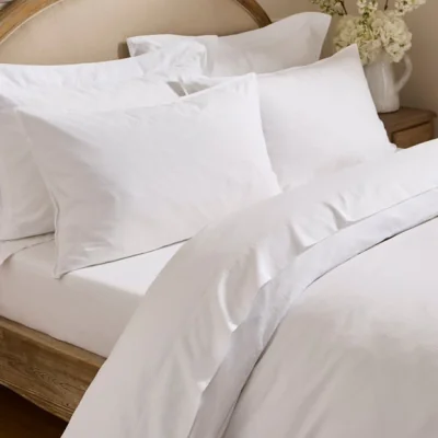 Dunelm Dorma Organic Brushed Cotton Twill Flat Sheet