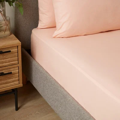 Dunelm Soft Cotton Plain Fitted Sheet
