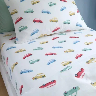 Dunelm Classic Cars Fitted Bed Sheet