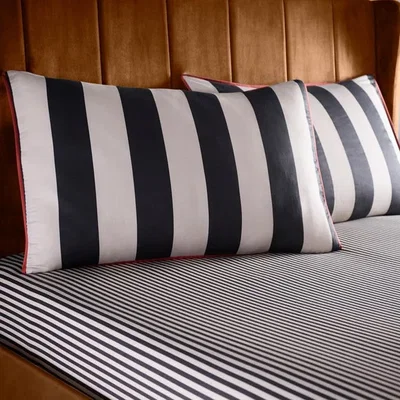 Dunelm Laurence Llewelyn-Bowen Festivo Circus Stripe 100% Cotton Fitted Sheet