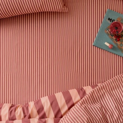 Dunelm Furn. The Ultimate Stripe Fitted Sheet