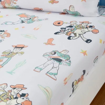 Dunelm Disney Set of 2 Toy Story & Friends Fitted Bed Sheets