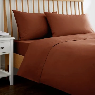 Dunelm Pure Cotton Flat Sheet