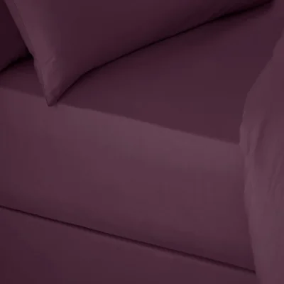 Dunelm 100% Egyptian Cotton 220 Thread Count True Grip® Fitted Sheet