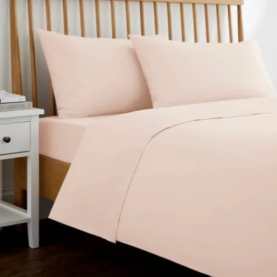 Dunelm Pure Cotton Flat Sheet