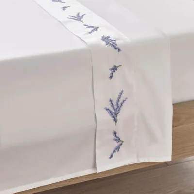 Dunelm Dorma Ashmore 100% Cotton Flat Sheet