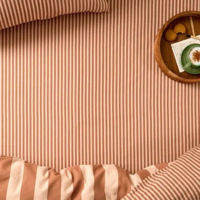 Dunelm furn. The Ultimate Stripe Fitted Sheet