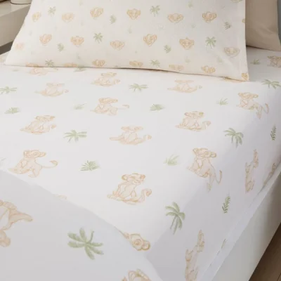 Dunelm Set of 2 Disney Simba Adventures 100% Cotton Fitted Sheets
